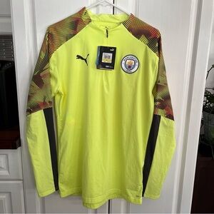 Puma Manchester City FC Long Sleeve Jersey M NWT Mens M